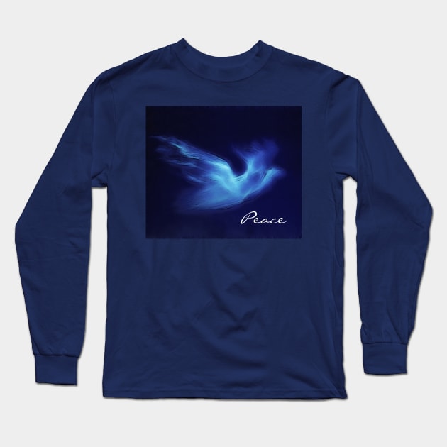 Dove Of Peace Long Sleeve T-Shirt by 2HivelysArt